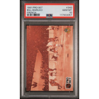 Bill Barilko 1991 Pro Set (French) #340 PSA 10