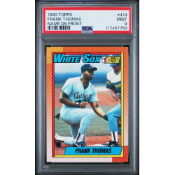 Frank Thomas (RC) 1990 Topps #414 PSA 9
