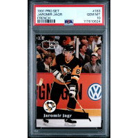 Jaromir Jagr 1991 Pro Set (French) #183 PSA 10 (Pop 3) Jaromir Jagr 1991 Pro Set (French) #183 PSA 10 (Pop 3)