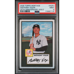 Anthony Volpe 2025 Topps Heritage Holo PSA 9 (Pop 2)