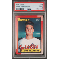 Mark Williamson 1990 Topps #13 PSA 9 (Pop 3)