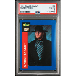 Undertaker 1991 Classic WWF #64 PSA 4 (Pop 6) Undertaker 1991 Classic WWF #64 PSA 4 (Pop 6)
