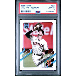 Mike Yastrzemski 2021 Topps #227 PSA 10 (Pop 11)