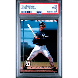 Jorge Posada (RC) 1994 Bowman #38 PSA 9