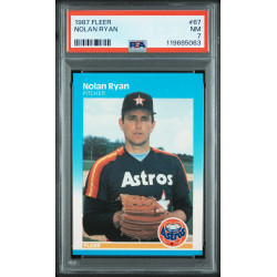 Nolan Ryan 1987 Fleer #67 PSA 7