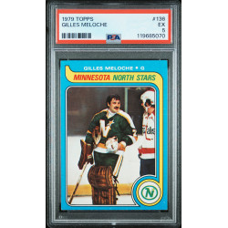 Gilles Meloche 1979 Topps #136 PSA 5 (Pop 1) Gilles Meloche 1979 Topps #136 PSA 5 (Pop 1)
