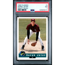 Derek Jeter 1992 Classic Draft Picks #6 PSA 7