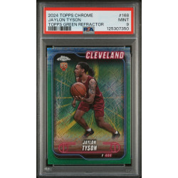 Jaylon Tyson (RC) 2024 Topps Chrome #168 PSA 9 (Pop 2) Jaylon Tyson (RC) 2024 Topps Chrome #168 PSA 9 (Pop 2)