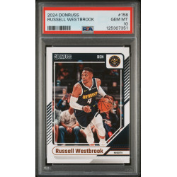 Russell Westbrook 2024 Donruss #158 PSA 10 (Pop 1) Russell Westbrook 2024 Donruss #158 PSA 10 (Pop 1)