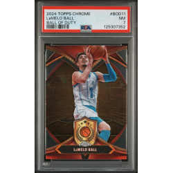 LaMelo Ball 2024 Topps Chrome #BOD11 PSA 7 (Pop 1) LaMelo Ball 2024 Topps Chrome #BOD11 PSA 7 (Pop 1)