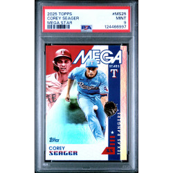Corey Seager 2025 Topps Mega Stars #MS25 PSA 9 (Pop 1) Corey Seager 2025 Topps Mega Stars #MS25 PSA 9 (Pop 1)