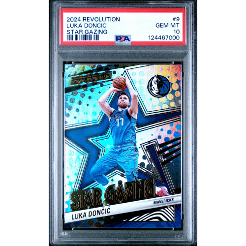 Luka Doncic 2024 Revolution #9 Star Gazing PSA 10 (Pop 2)