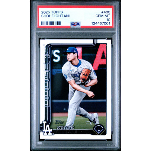 Shohei Ohtani 2025 Topps #400 PSA 10