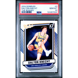 Dalton Knecht 2024 Donruss The Rookies #3 PSA 10 (Pop 6)