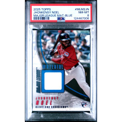 Jhonkensy Noel 2025 Topps Major League Material Blue PSA 8 (Pop 1) Jhonkensy Noel 2025 Topps Major League Material Blue PSA 8 (Pop 1)