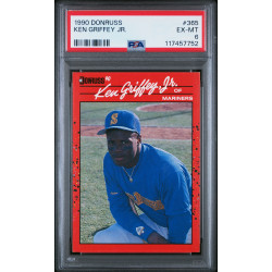 Ken Griffey Jr. 1990 Donruss #365 PSA 6