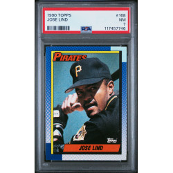 Jose Lind 1990 Topps #168 PSA 7 (Pop 3)