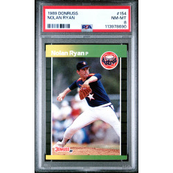 Nolan Ryan 1989 Donruss #154 PSA 8