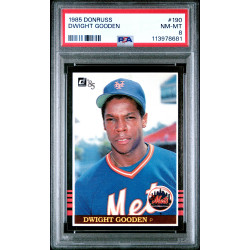 Dwight Gooden (RC) 1985 Donruss #190 PSA 8