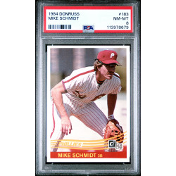 Mike Schmidt 1984 Donruss #183 PSA 8