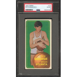 Pete Maravich (RC) 1970 Topps #123 PSA 4 Pete Maravich (RC) 1970 Topps #123 PSA 4