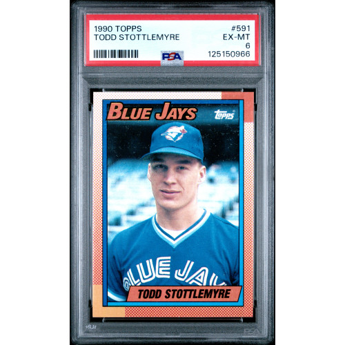 Todd Stottlemyre 1990 Topps #591 PSA 6 (Pop 1)