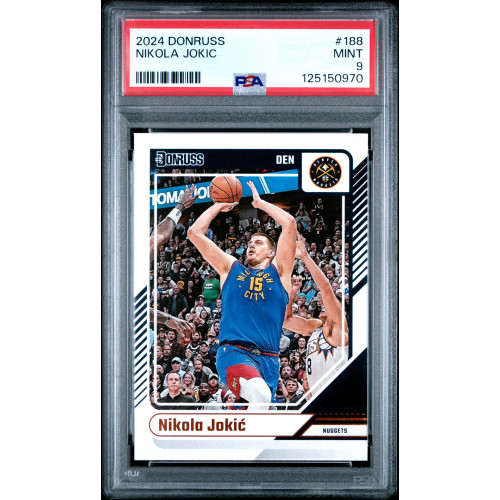 Nikola Jokic 2024 Donruss #188 PSA 9 (Pop 1)