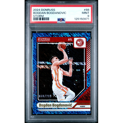 Bogdan Bogdanovic 2024 Donruss #88 PSA 9 (Pop 1)