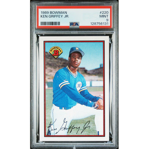 Ken Griffey Jr. (RC) 1989 Bowman #220 PSA 9