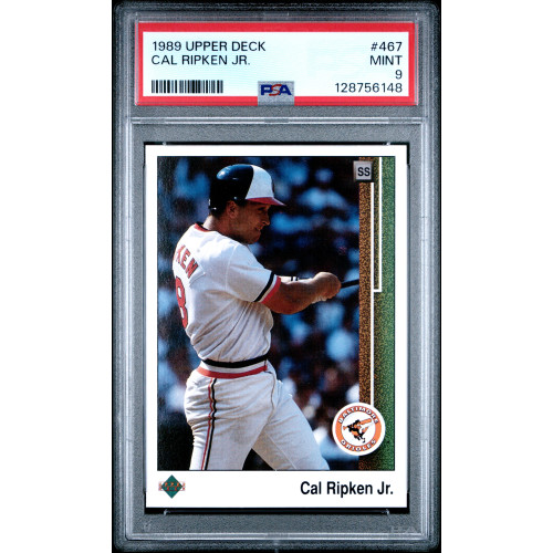 Cal Ripken Jr. 1989 Upper Deck #467 PSA 9