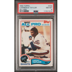 Lawrence Taylor (RC) 1982 Topps All-Pro #434 PSA 8