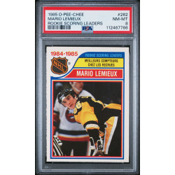 Mario Lemieux 1985 O-Pee-Chee #262 PSA 8