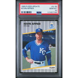 Kevin Appier 1989 Fleer Update #U-35 PSA 10