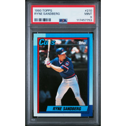 Ryne Sandberg 1990 Topps #210 PSA 9