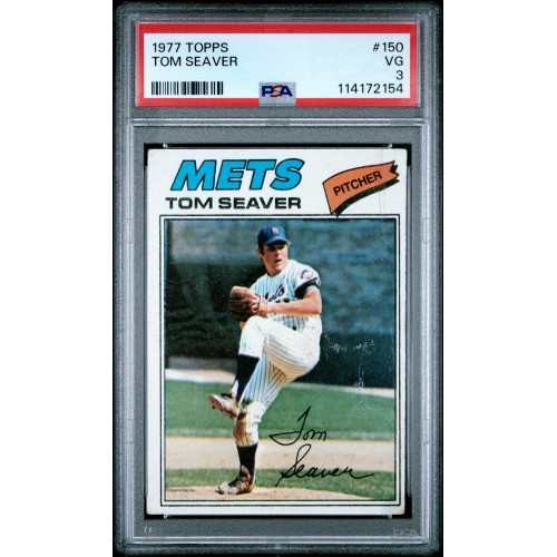 Tom Seaver 1977 Topps #150 PSA 3