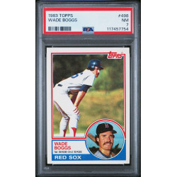 Wade Boggs (RC) 1983 Topps #498 PSA 7