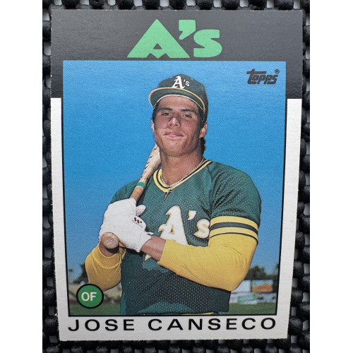 Jose Canseco (RC) 1986 Topps Traded 20T