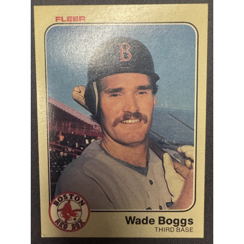 Wade Boggs (RC) 1983 Fleer #179