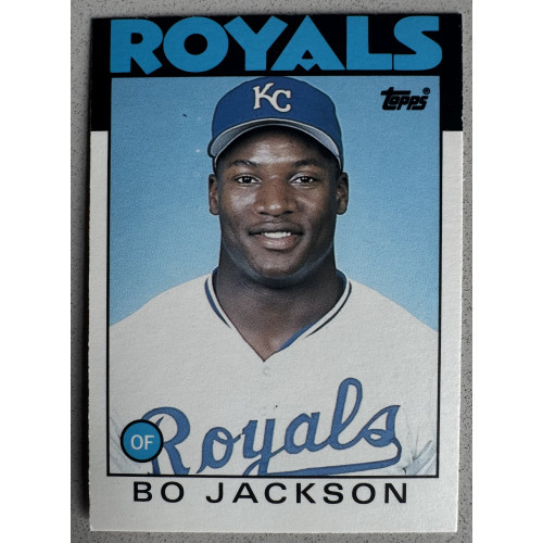 Bo Jackson (RC) 1986 Topps Traded #50T