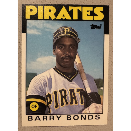 Barry Bonds (RC) 1986 Topps Traded #11T