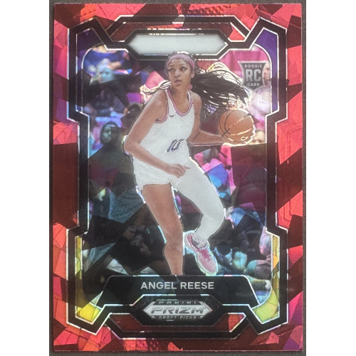 Angel Reese (RC) 2024 Panini Prizm Draft Picks Red Ice
