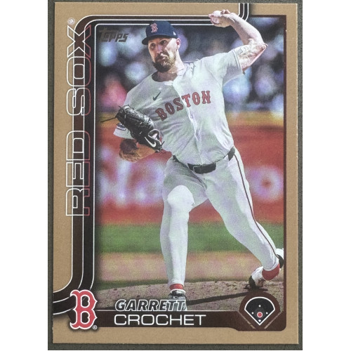Garrett Crochet 2025 Topps Gold Border