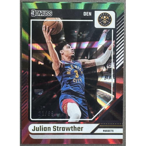 Julian Strawther 2024 Panini Donruss Holo Laser