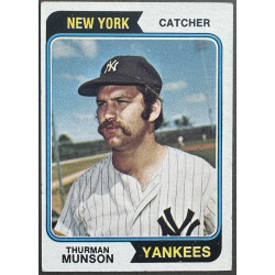 Thurman Munson 1974 Topps #340